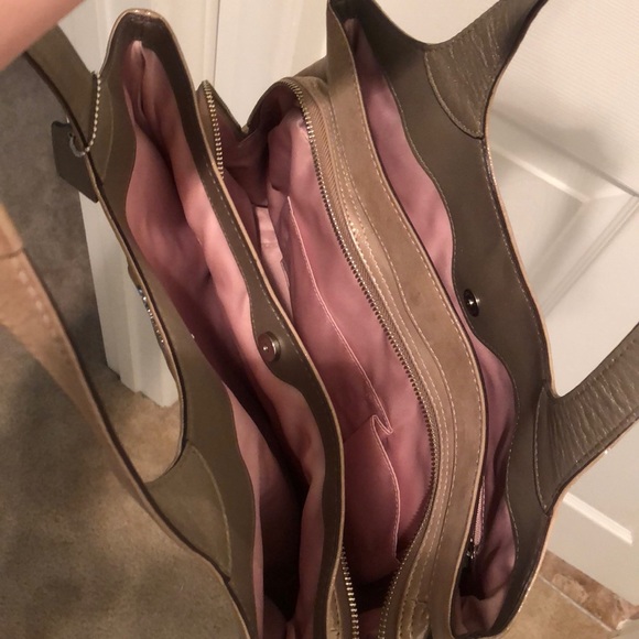 Coach golden tote bag - Picture 5 of 6